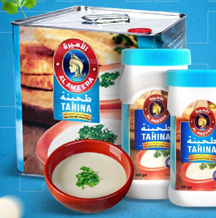 Al Ameera tahina jars