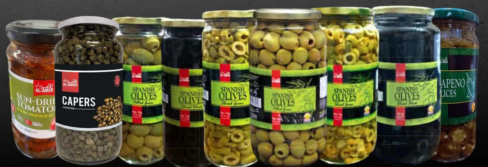 Al-Amer jarred olives